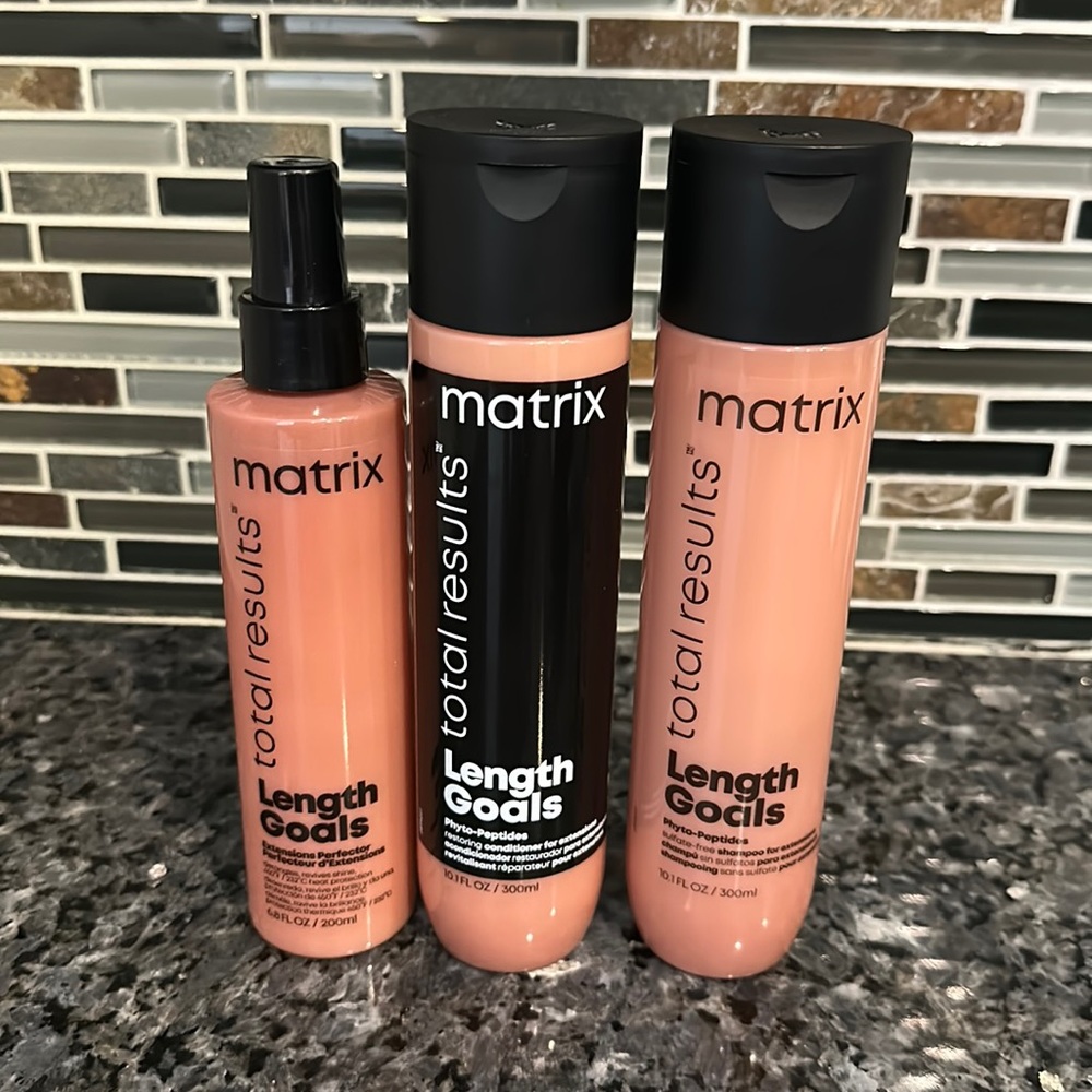 Matrix Length Goals Extensions Perfector Sulfate Free Shampoo Conditioner NEW